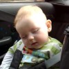 A Very Cute Baby Fighting Sleep – Absolutely Priceless !