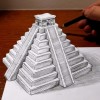 Drawing a Mayan Pyramid – Interesting Video !!