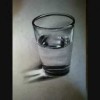 Is That A Real Glass Of Water ? Speechless Art !